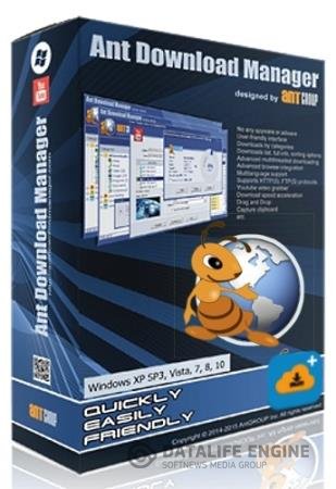 постер к Ant Download Manager Pro 1.19.0 Build 70739 Final