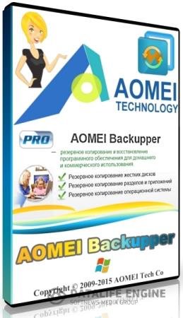 постер к AOMEI Backupper Professional / Technician / Technician Plus / Server 5.8.0 + Rus