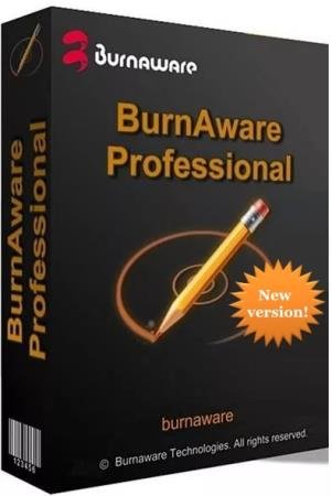постер к BurnAware Professional 13.6 RePack & Portable by KpoJIuK