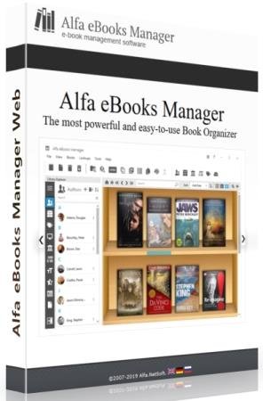 постер к Alfa eBooks Manager Pro / Web 8.4.46.1