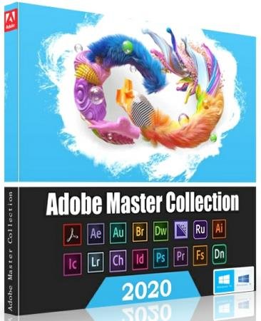постер к Adobe Master Collection CC 2020 v.10 by m0nkrus