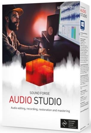 постер к MAGIX SOUND FORGE Audio Studio 14.0 Build 86