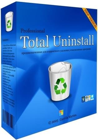 постер к Total Uninstall Professional 7.0.0 RePack & Portable by KpoJIuK