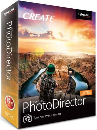 постер к CyberLink PhotoDirector Ultra 12.0.2228.0 + Rus