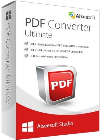 постер к Aiseesoft PDF Converter Ultimate 3.3.38 + Rus