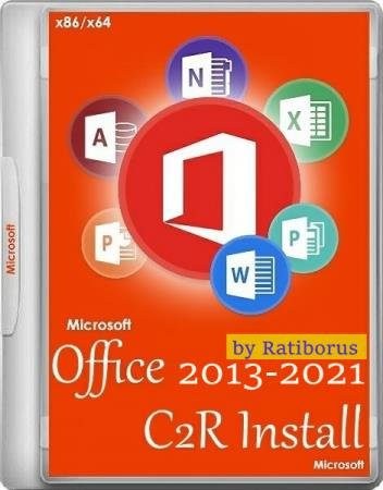 постер к Office 2013-2021 C2R Install / Lite 7.1.8 Portable by Ratiborus