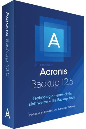 постер к Acronis Cyber Backup 12.5 Build 16428 BootCD