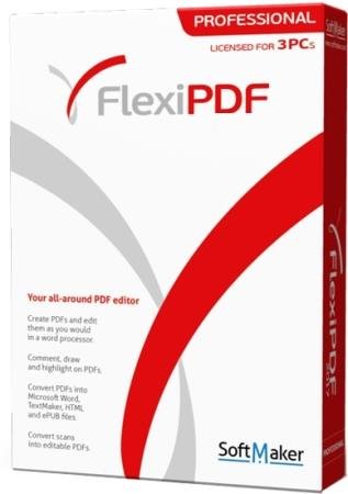 постер к SoftMaker FlexiPDF 2019 Pro 2.1.0 Portable by conservator