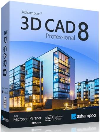 постер к Ashampoo 3D CAD Professional 8.0.0 Portable by conservator