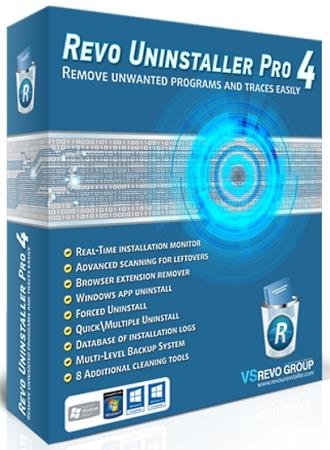 постер к Revo Uninstaller Pro 4.4.5 RePack & Portable by TryRooM