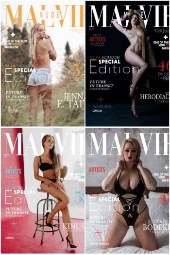 постер к MALVIE - NUDE and Boudoir. Vol 01,03-06 (2020)