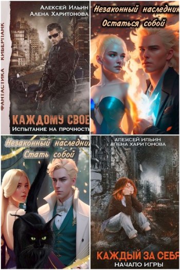 постер к Алексей Ильин (Лёха). Сборник произведений. 54 книги (2017-2025)