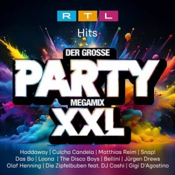 постер к RTL Hits-Der Grosse Party Megamix XXL (Unmixed) (2025) MP3